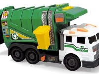 dickie 3308378 camion de gunoi cu lumină și sunet (39 cm.)