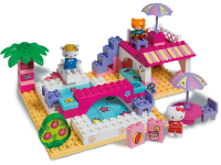 androni 8664-00hk constructor hellokitty "piscina” (89 el.) 