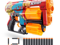 zuru 36650 blaster x-shot skins dread, poppy playtime, s1 (12 cartuse) in sort.