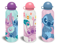 kids licensing st00087 sticla pentru apa aluminiu "stitch" (500 ml.) 3 modele
