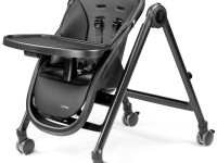 peg perego scaun pentru copii 2in1 living true black 