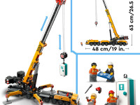 lego city 60409 constructor "macara mobila galbena" (1116 el.)