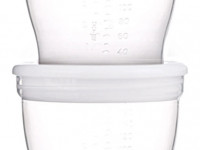 canpol 12/204 containere pentru depozitarea laptelui matern (180 ml.) 4 buc.