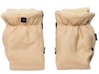 womar zaffiro mănuși separate pentru cărucior "wool beige" 