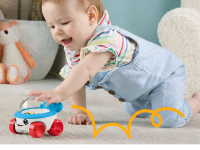 fisher-price jkd57 Игрушка-каталка музыкальная "corn popper"