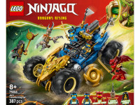 lego ninjago 71856 constructor "mașină transformabilă a lui jay" (387 el.)