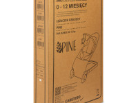 caretero-80612 Шезлонг "pine" коричневый
