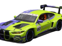 msz 68282a/3 mașinuță metalică bmw m4 gt3 (1:24) cu sunete și lumini