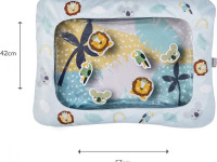 nuby id89072 covoraș de apă "animal adventure" (6 luni+)