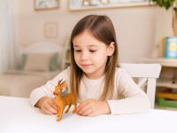 sbabam 1/cn25 figurina elastica surpriza "animalele ucrainei"