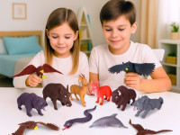 sbabam 1/cn25 figurina elastica surpriza "animalele ucrainei"