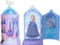 disney princess jcr90 set surpriză  cu mini păpușă "frozen: mysterious tower"