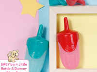 zapf creation 833131 set biberon și suzetă baby born (36 cm) în sort.