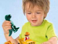 playmobil  9120 constructorul "explorer cu dinozaur" seria 1.2.3.