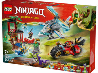 lego ninjago 71857 constructor "bătălia ninja la căsuțe &icirc;n copac" (642 el.)