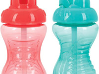 nuby nv04027 cana cu pai no-spill pp (4 luni +) 360 ml.