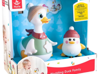 hola toys he998701 set de joacă "mama-rață și rățușca"