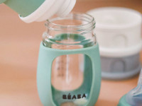 beaba 5741 Контейнеры для сухого молока (4 камеры) зелёный