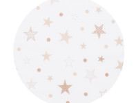 chipolino Матрас складной mat02203whbe (60x120x6 см.) белый/бежевые звезды