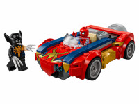 lego marvel 76336 constructor "masina spider-man vs. venomized wolverine" (134 el.)