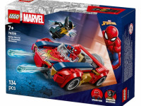 lego marvel 76336 constructor "masina spider-man vs. venomized wolverine" (134 el.)