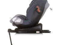 chipolino scaun auto "i-size isofix 360 tourino" stktrn02402gn (40-150 cm.) granite