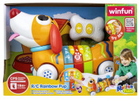 winfun 001142 jucarie interactiva cu rc sunete si lumini "cățeluș"