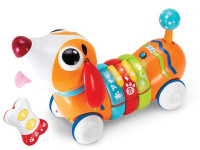 winfun 001142 jucarie interactiva cu rc sunete si lumini "cățeluș"