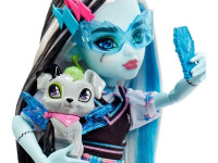 monster high hhk53 Кукла "Фрэнки Штейн" с питомцем