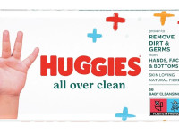 huggies Влажные Салфетки all over clean (56 шт.)
