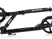chipolino dsrid0261bk trotinetă cu fr&acirc;nă de m&acirc;nă "rider" (8+) negru