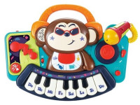 hola toys 3137 Музыкальное пианино "Обезьянка"