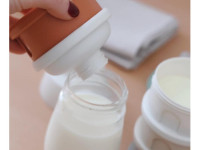 beaba 6685 recipiente pentru lapte praf (4 camere) cotton/teracotă