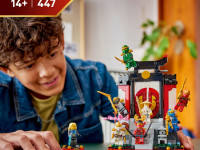 lego ninjago 71866 constructor "model de personaje ninja. 15-a aniversare" (447 el.)