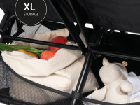hauck Коляска для двойни swift x duo black