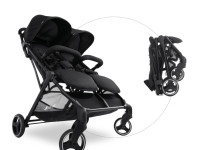 hauck Коляска для двойни swift x duo black
