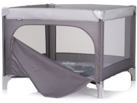 chipolino Манеж квадратный "pop up" hippo koipop252hi серый