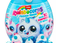 zuru 92119 jucărie de pluș surpriză "rainbocorns eggzania frozen mania"