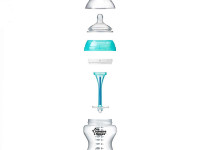 tommee tippee tt0020 biberon "advanced anti-colic"(0 luni+) 260 ml.