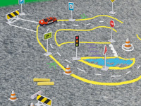 ses creative 02203s set pentru creativitate cu cretă &bdquo;trafic rutier&rdquo;