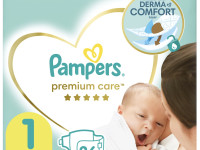 pampers premium care 1 (2-5 кг.) 26 шт.