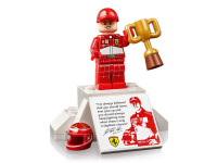 lego icons 11375 constructor "ferrari f2004 și michael schumacher" (735 el.)