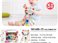 bibiin toys 688-73 Сенсорная погремушка "Краб"