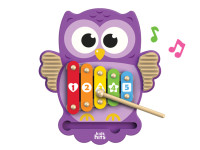 kids hits kh20/019 xilofon din lemn "bufniță"