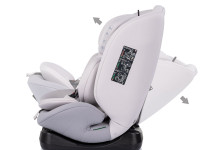 chipolino scaun auto "i-size mondial" stkmnd02603pl (40-150 cm) platinum