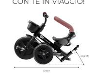 kinderkraft triciclu  aveo rose pink