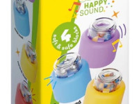 quercetti  4144 set de zornăitori "momy soft happy sound" (4 buc.)