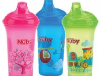 nuby id10366 Поильник с твёрдым носиком (9м+) 270 мл.