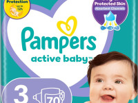 Pampers Active Baby 3 (6-10 kg.) 70 buc. pampers active baby 3 (6-10 kg.) 70 buc.