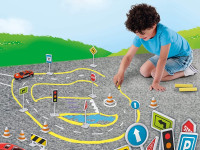 ses creative 02203s set pentru creativitate cu cretă &bdquo;trafic rutier&rdquo;